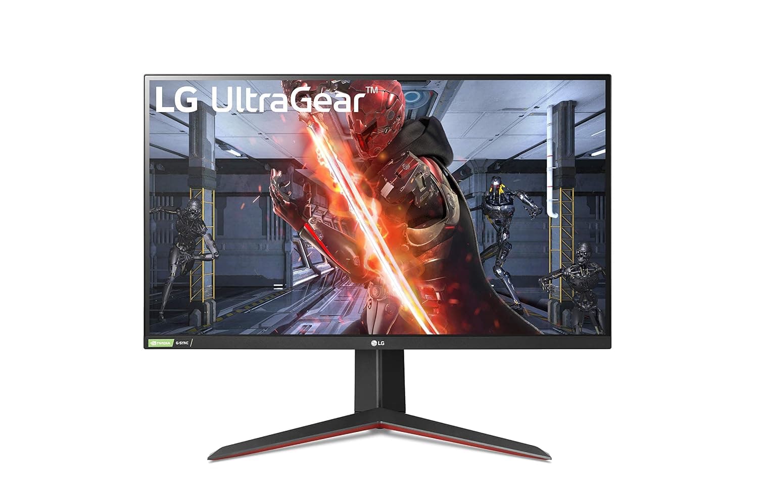 LG UltraGear Gaming Monitor 27GN850-B, 27 inch, 1440p, 144Hz, 1 ms, IPS Display, HDR 10, AMD FreeSync, Energy Saving, HDMI, Displayport, Anti Glare, Adjustable Stand