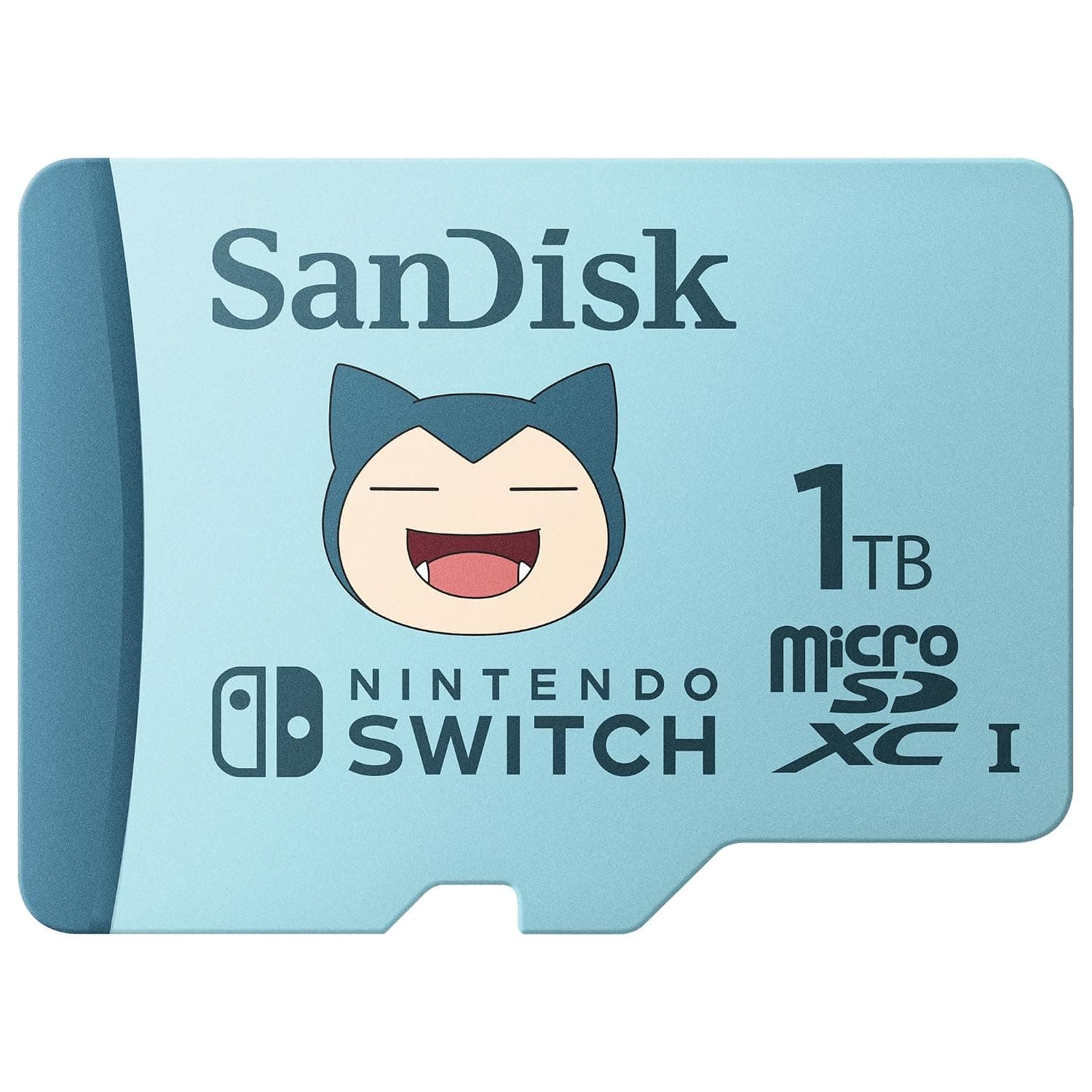 SANDISK microSD Card 1TB, Pokémon Snorlax Edition | Officially Licensed for Nintendo-Switch, UHS-I, Up to 100MB/s Read Speeds, Instantly add addition space - SDSQXAO-1T00-GN6ZK