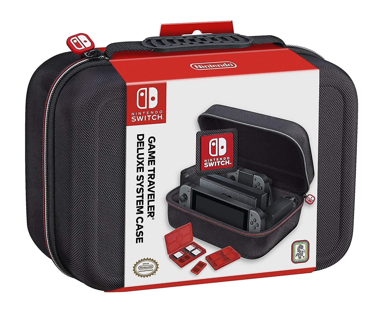 RDS Industries Nintendo Switch Game Traveler Deluxe System Travel Case
