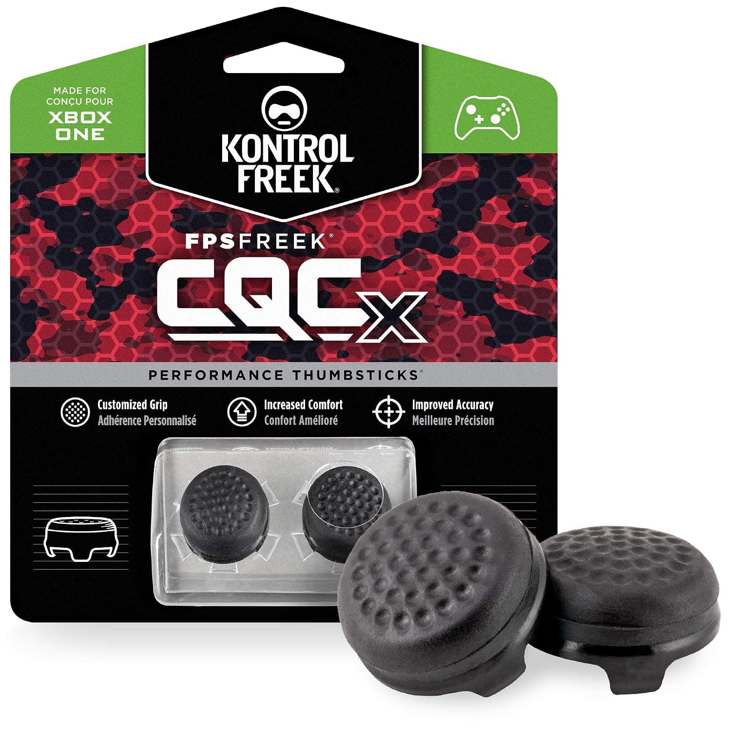 KontrolFreek CQCX Thumb Grips for Xbox One and Xbox Series X Controller