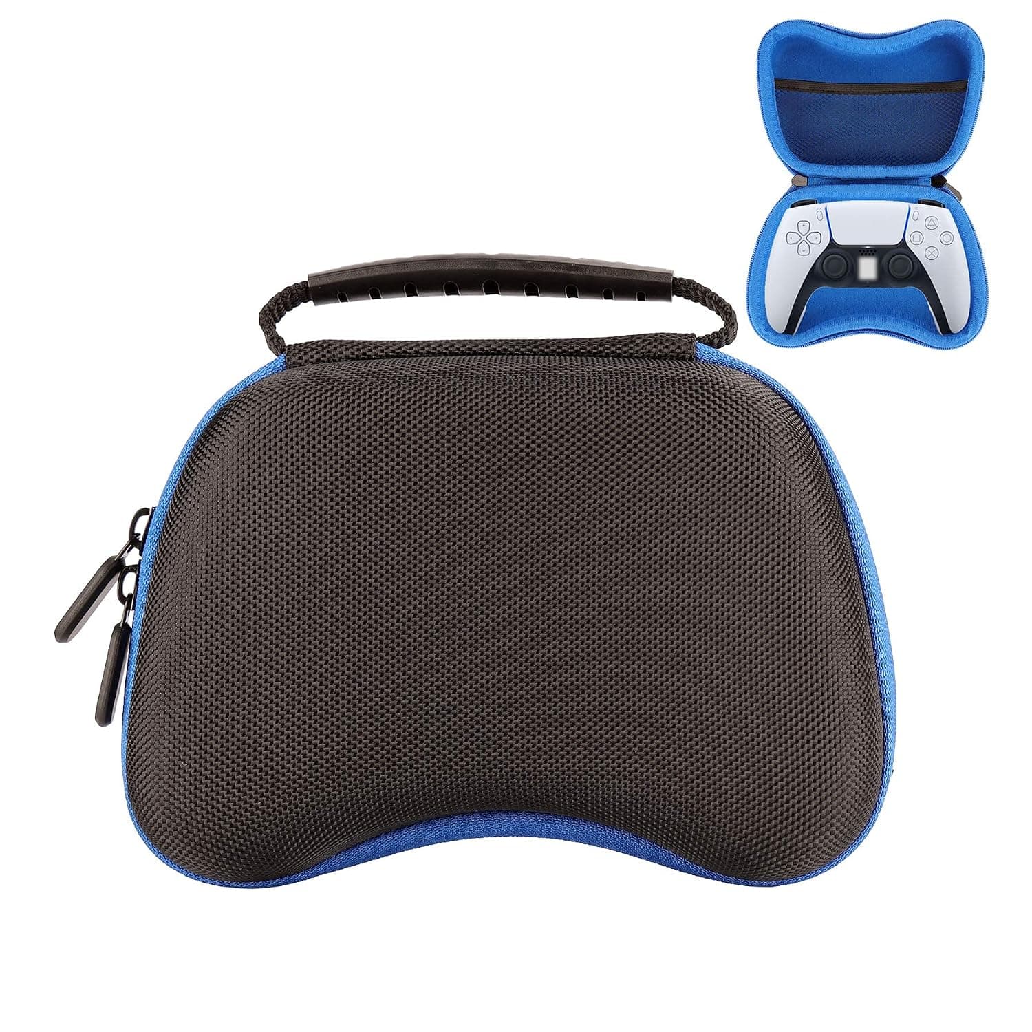 Game Controller Carrying Case for PS5, Universal Travel Protective Bag Pouch Hard Case for Sony PlayStation 5 or Xbox Series X/S Controllers