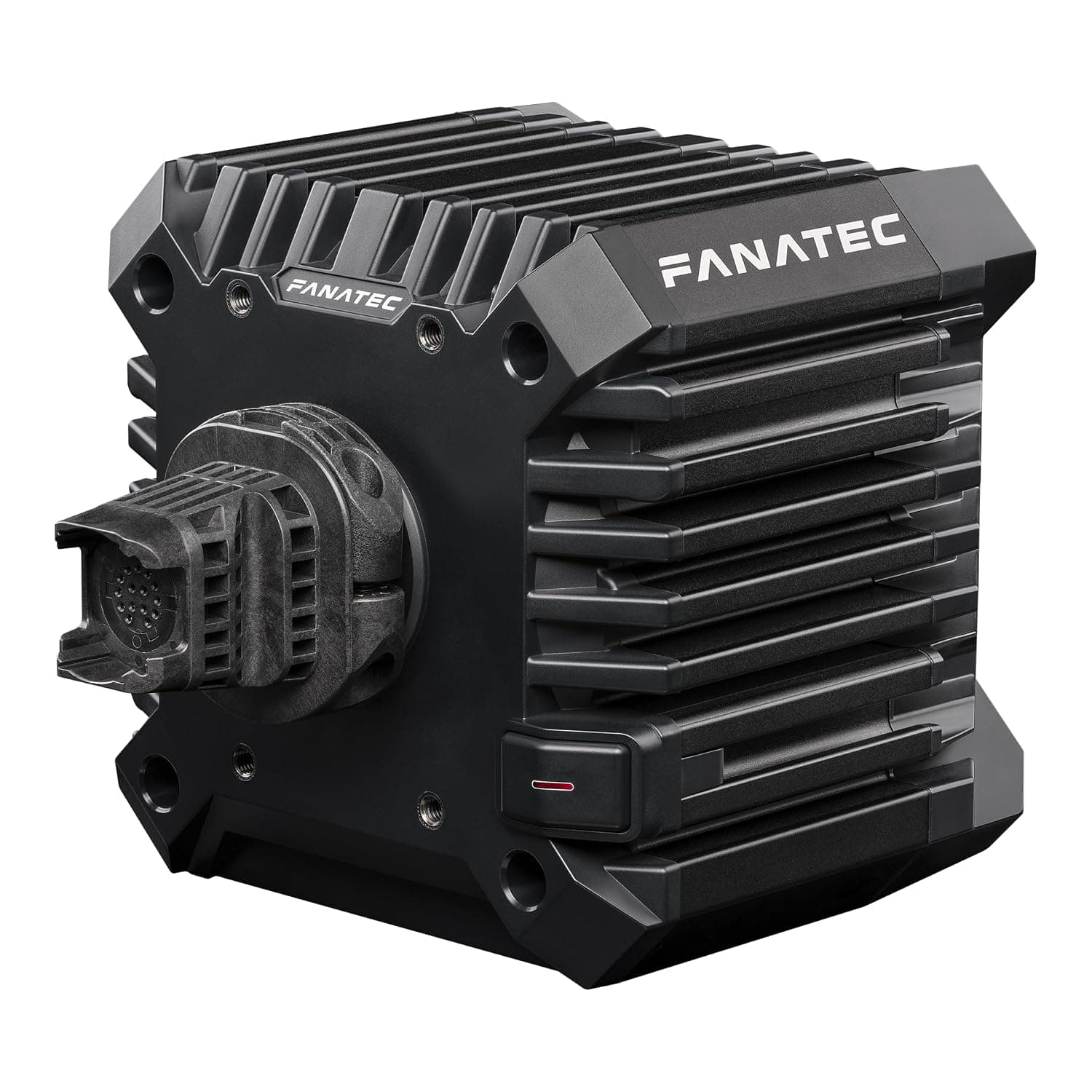 Fanatec CSL Sim Racing DD QR2 Steering Wheel Base – 5 Nm Direct Drive, FluxBarrier Force Feedback, QR2 Motorsport Quick-Release System, Tuning Menus, Plug-and-Play – PC
