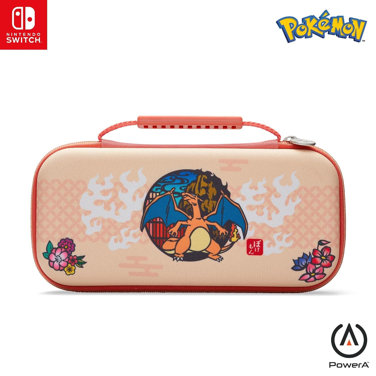PowerA Protective Case for Nintendo Switch - Charizard Blossom, Gaming Case, Officially Licensed