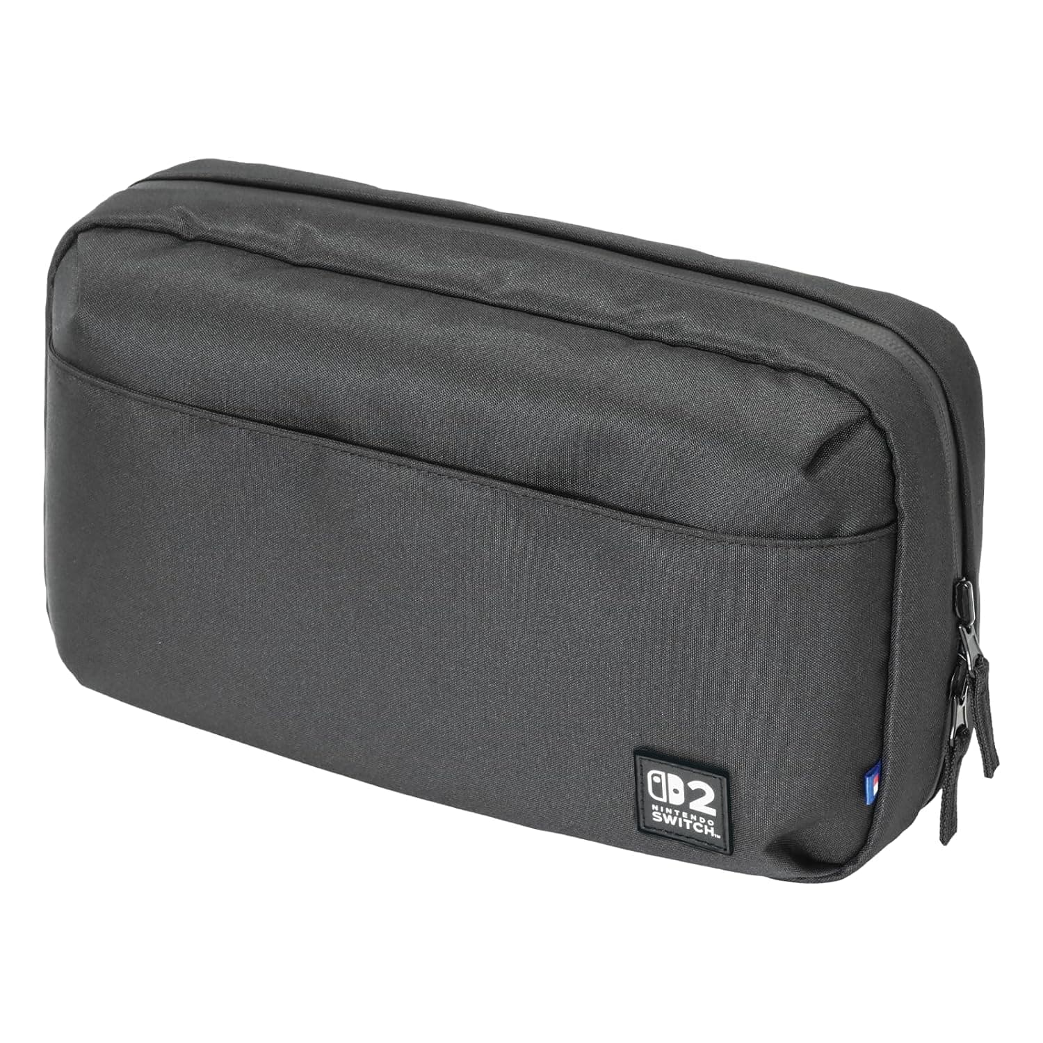 HORI Reversible Travel Pouch (Black) Carrying Pouch for Nintendo Switch 2 - Officially Licensed by Nintendo