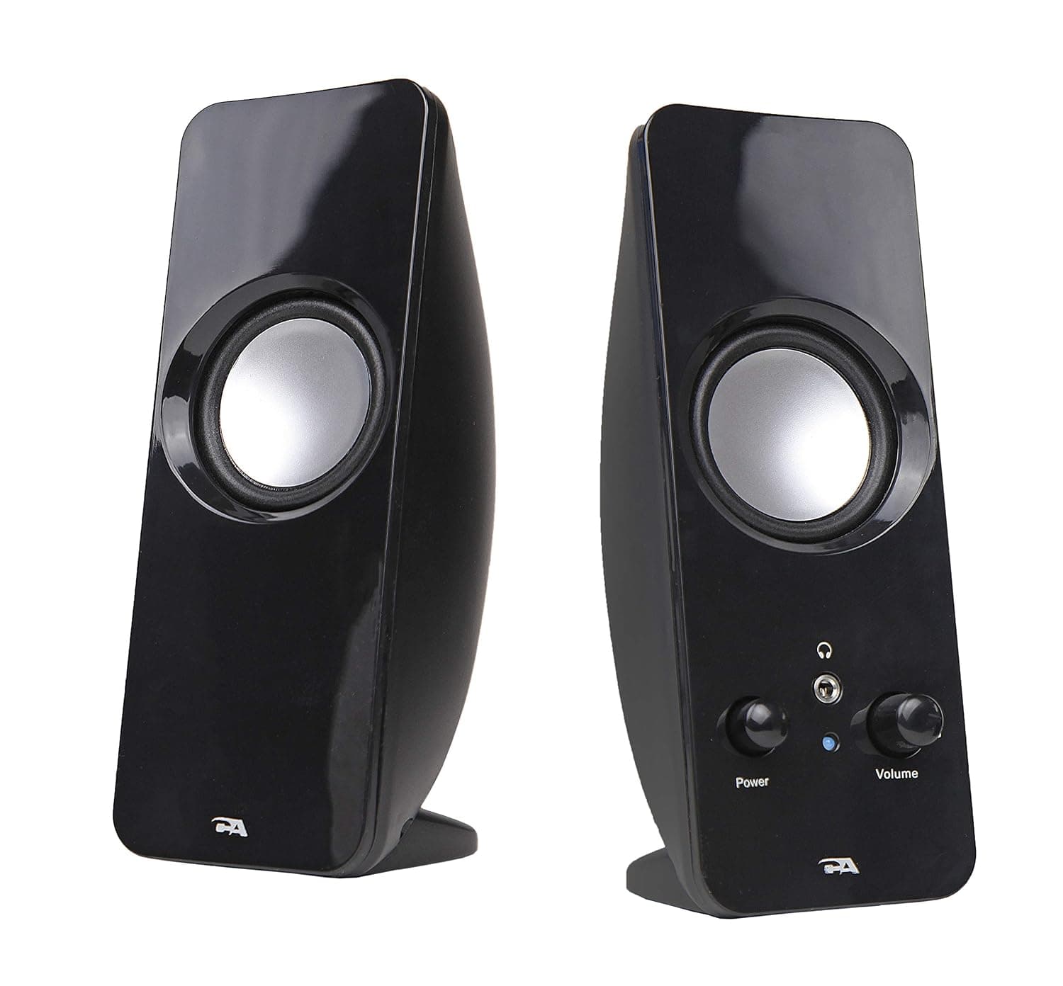 Cyber Acoustics Computer speakers, a powerful 2.0 desktop speaker system from (CA-2050)