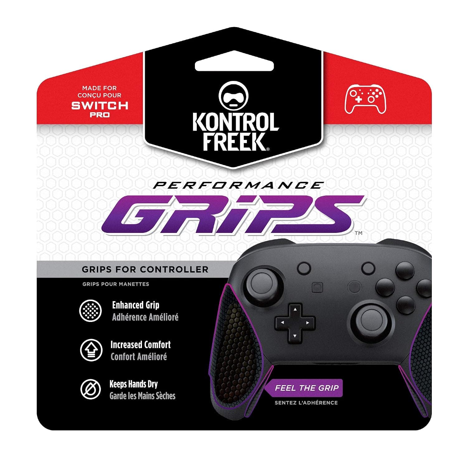 KontrolFreek Performance Grips for Nintendo Switch Pro Controller