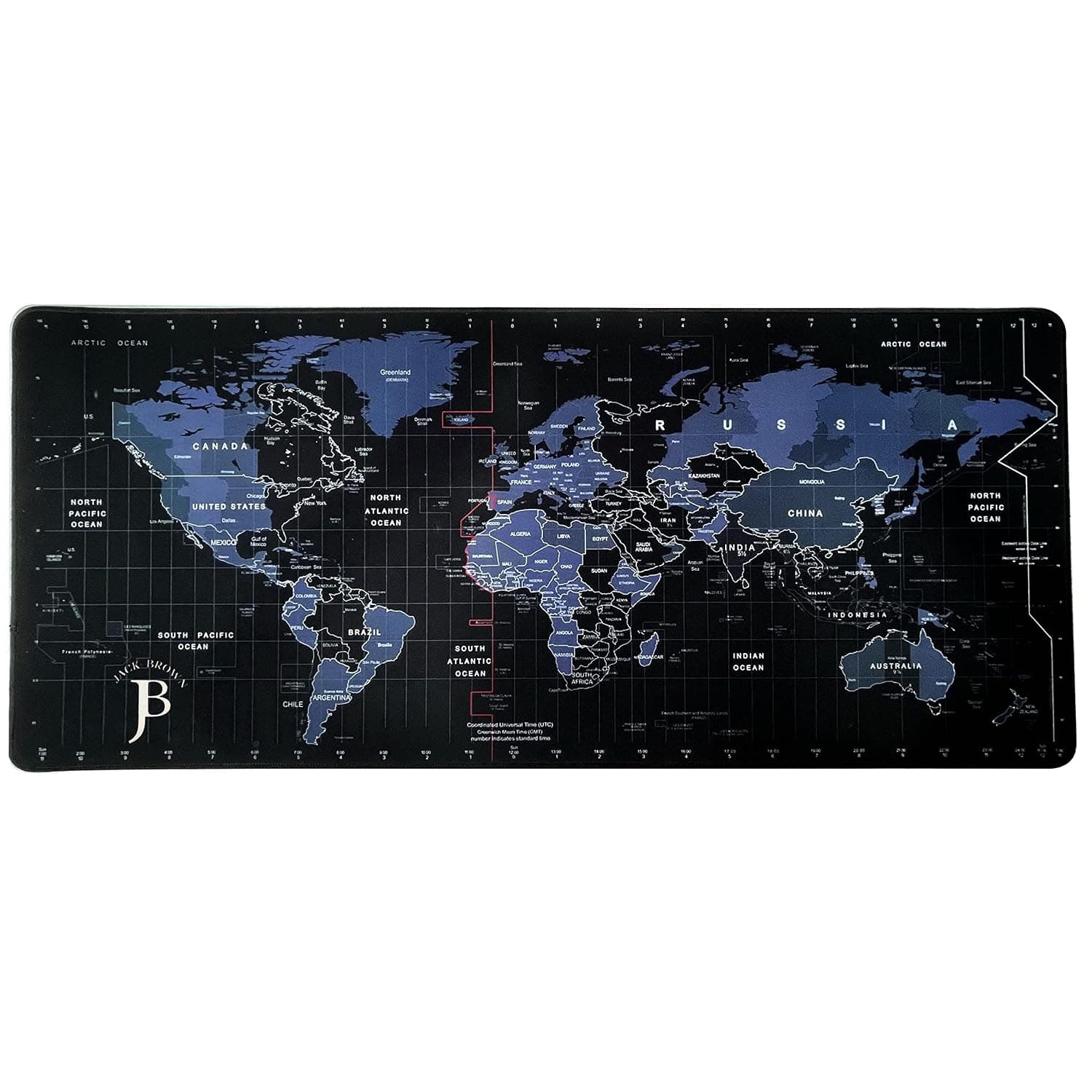 World map Mouse pad