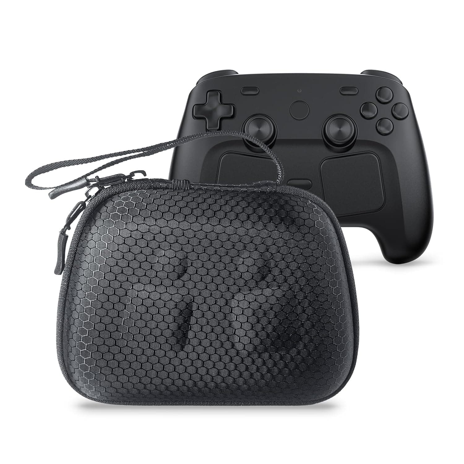 JOYTORN Universal Game Controller Case,Compatible with Steam Controller, Switch, Xbox One, PS5, PS4 and Other Controllers,EVA Material Protective Case,Portable Storage Bag,Reinforced Hard Shell Case