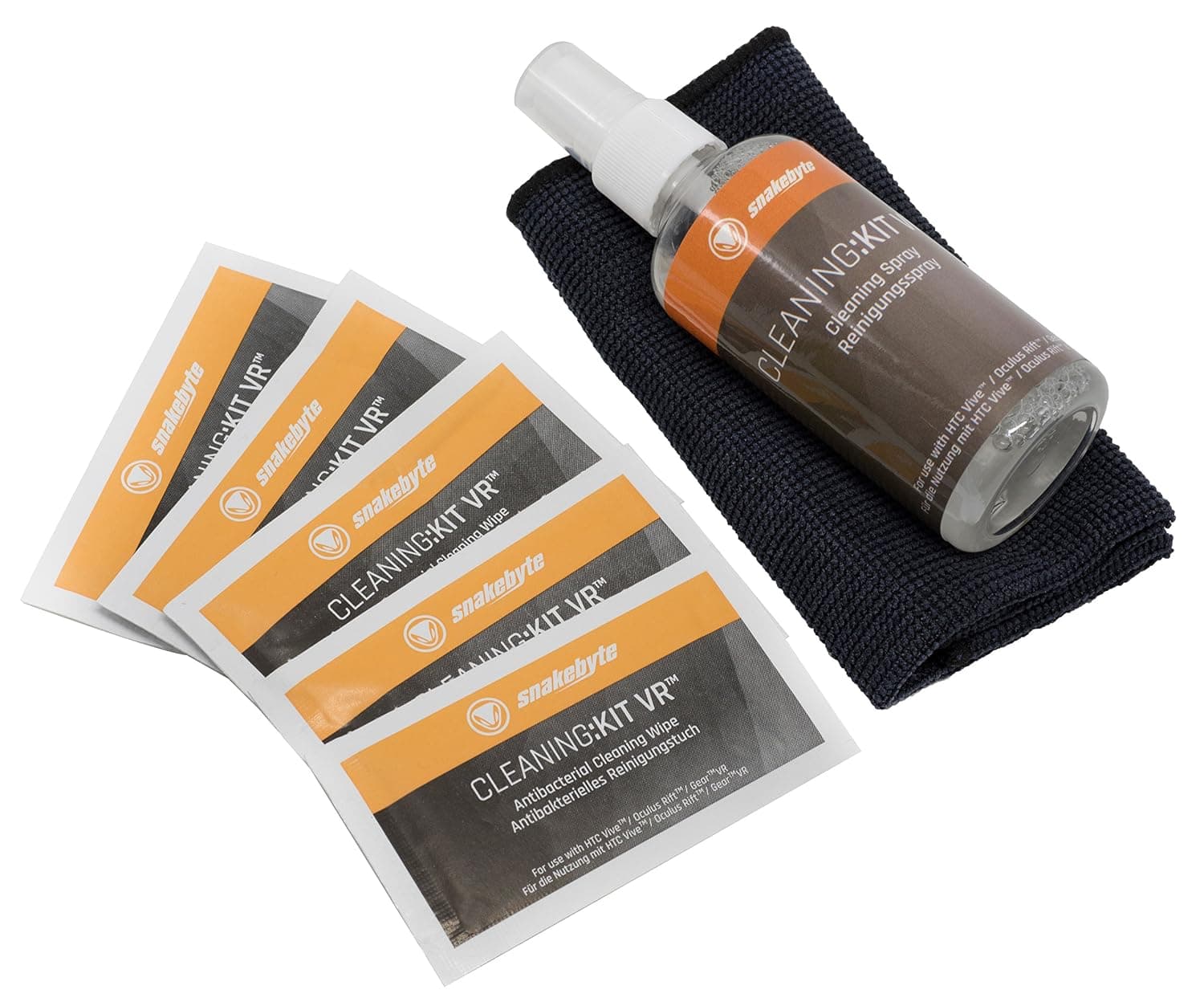 Snakebyte Cleaning Kit for Oculus Rift, HTC Vive, Gear VR/PS-VR