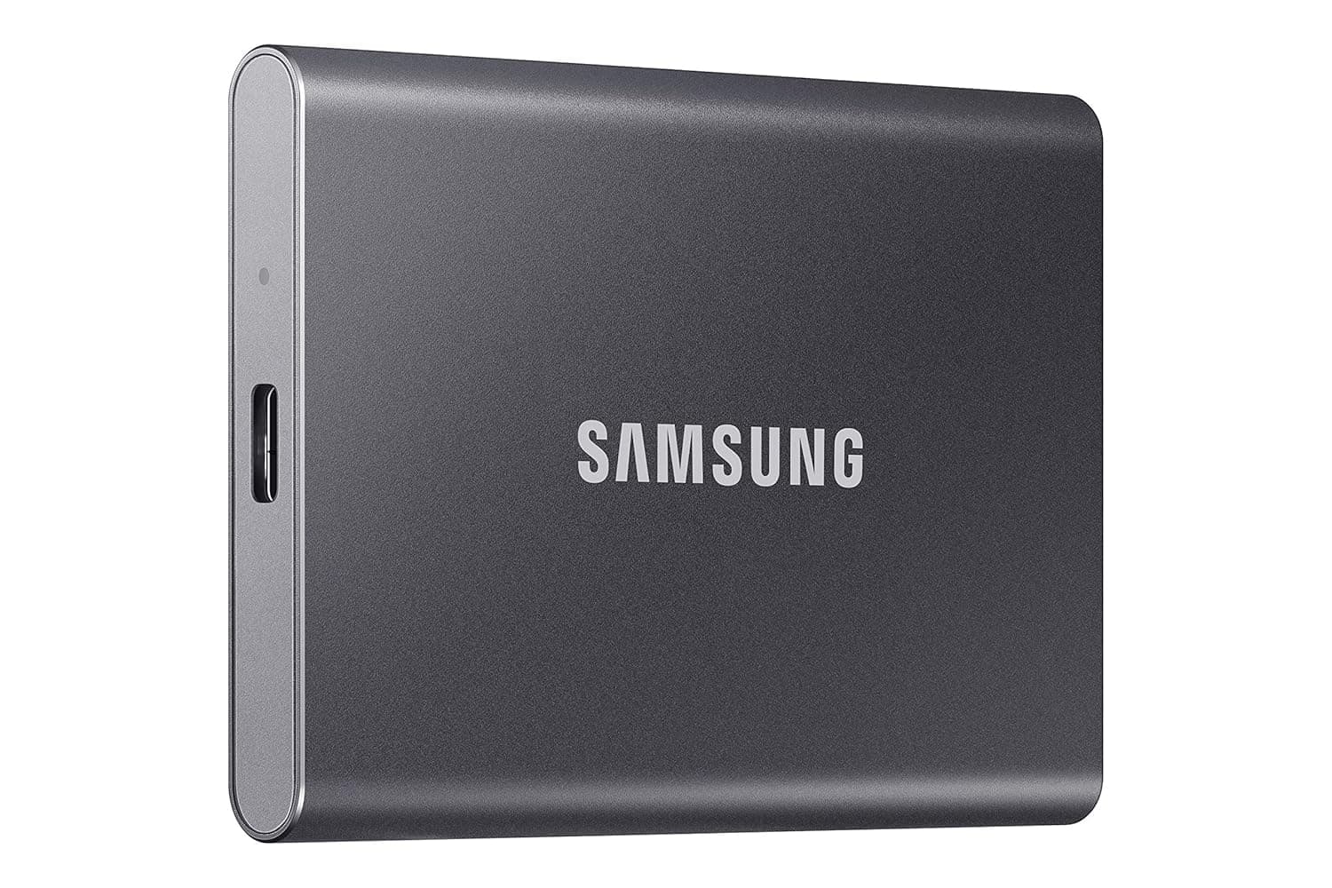 Samsung SSD T7 Portable External Solid State Drive 1TB, Up to 1050MB/s, USB 3.2 Gen 2, Reliable Storage for Gaming, Students, Professionals, MU-PC1T0T/AM, Gray