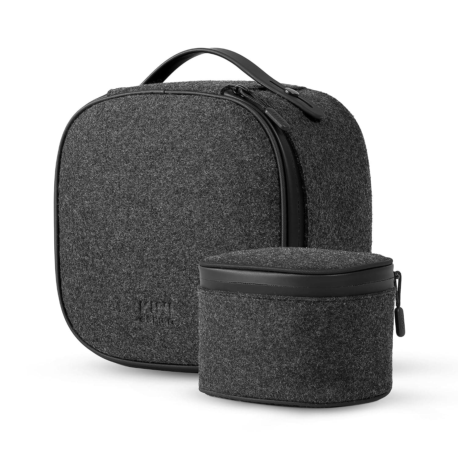 KIWI design P4 Carrying Case Compatible with Meta Quest 3S/3/2/Vision Pro | Original Strap and Touch Controllers Accessories, Not for Any Elite/Halo or Battery Strap, Ideal for Travel and Home Storage