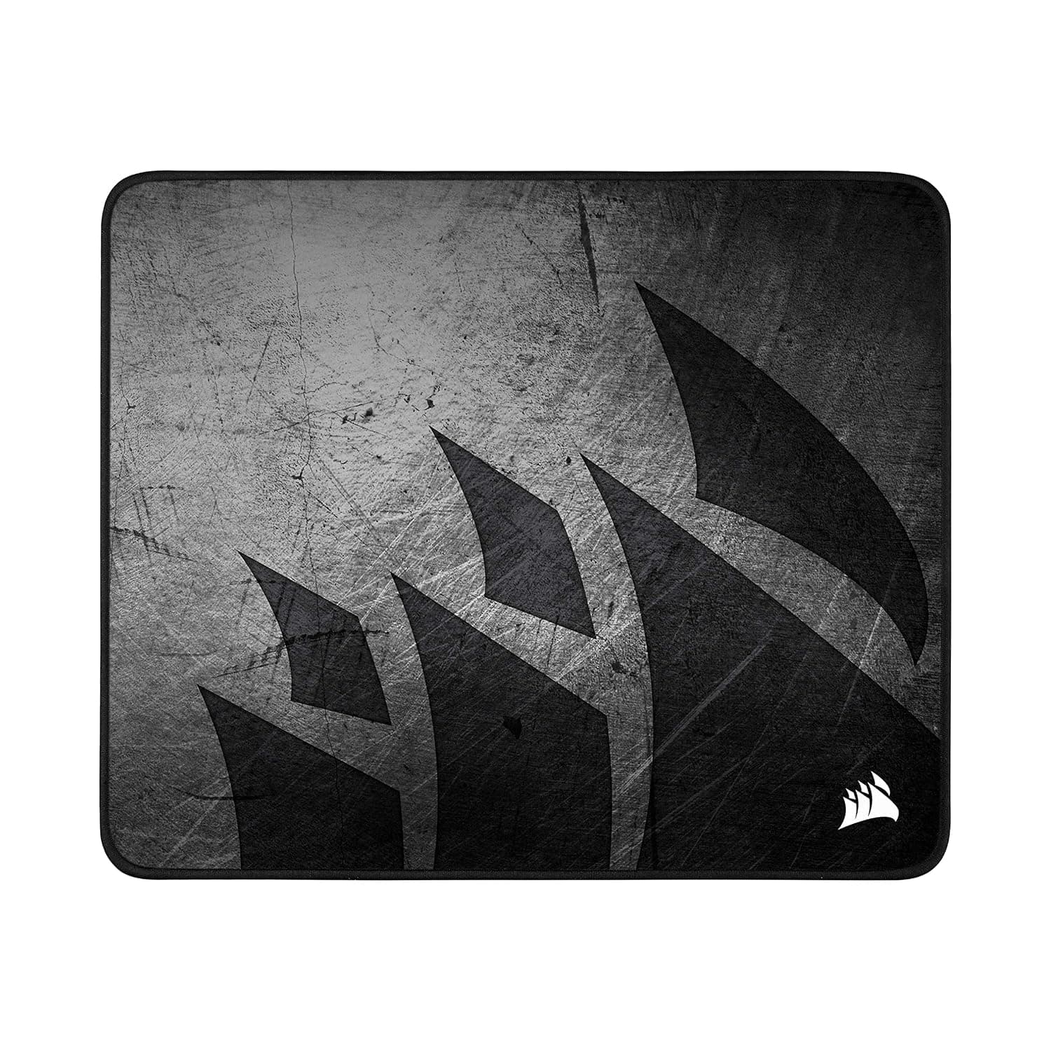 Corsair MM300 PRO Premium Spill-Proof, Stain-Resistant Cloth Gaming Mouse Pad (36 x 30 cm Surface, Micro-Weave Fabric, 3 mm Thick Plush Rubber, Durable Anti-Fray Edges) Medium, Black/Grey