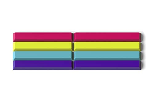 DROP MiTo GMK Pixel Custom Keycap Set - Doubleshot Cherry Profile - Compatible with Cherry-MX Style Mechanical Keyboards (Spacebars Kit), Black
