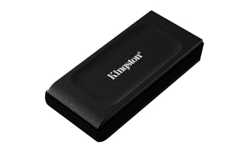 Kingston XS1000 1TB External SSD USB 3.2 Gen 2 Portable Solid State Drive Black - SXS1000/1000G