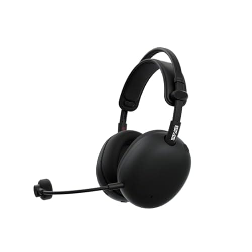 Sony INZONE H9 II Wireless Noise Cancelling Gaming Headset - Tuned by Fnatic, 360 Spatial Sound, AI Noise Reduction Mic, 30H Battery, Lightweight, Bluetooth/LE/2.4GHz/Wired, PC - Black