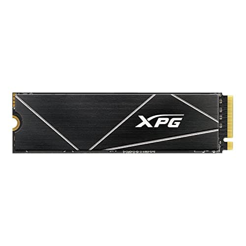 ADATA XPG GAMMIX S70 BLADE 1TB PCIe Gen4x4 M.2 2280 SSD 3D Graphics Processing High-End Gaming PC with or w/o heatsink | Up to 7400/6800 MB/s Read/Write, Aluminum Heatsink, Compatible with PS5, Laptops and PCs, AGAMMIXS70B-1T-CS