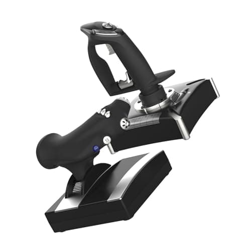 OSNIYAW Flight Simulators Controls Stick Joysticks Controller with Vibrations for Multi Platform Controller Vibrations Game