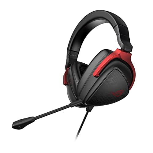 ASUS ROG Delta S Core Lightweight Wired Gaming Headset - Black | 3.5mm wired headset, 270g design, 50mm drivers, 7.1 surround sound, Discord-certified boom mic, For PC, Switch, PS5, Xbox