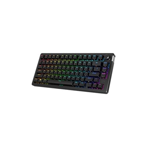 HyperX Alloy Rise 75 Wireless Hot-Swappable 75% Mechanical Gaming Keyboard | PC | Up to 80 Hours | Backlighting On | Dual Wireless 2.4GHz & Bluetooth