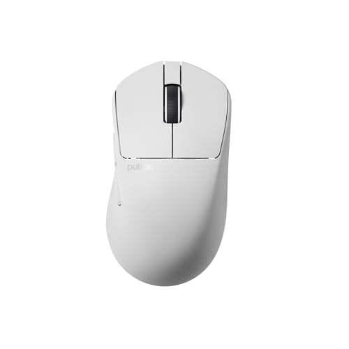 Pulsar Gaming Gears X3 CrazyLight Wireless Gaming Mouse, Mini, Uyuni White
