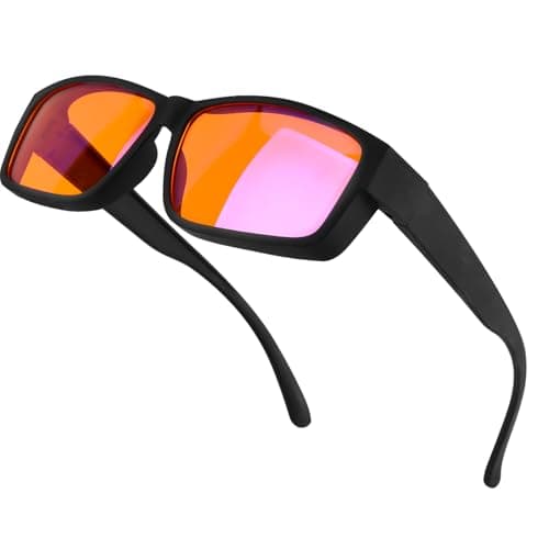 Migraine Glasses Blue Light Blocking Glasses for Men Women Gaming Glasses
