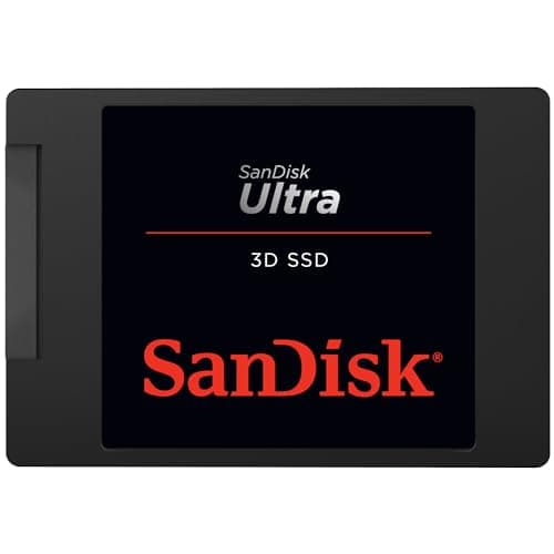 SanDisk SSD Ultra 3D 2.5" SATA 4TB, Internal SSD, Read speeds up to 560 MB/s, 3D NAND Technology, SATA III 6GB/s, nCache Technology