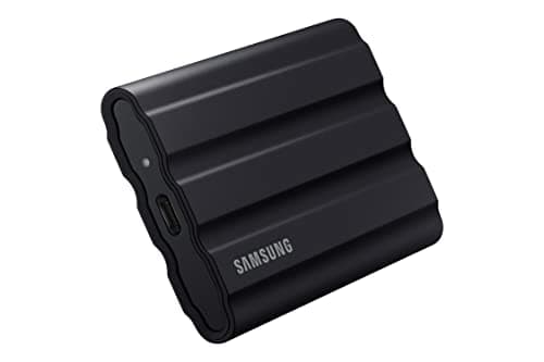 Samsung T7 Shield Portable SSD 4 TB - USB 3.2 Gen.2 External SSD Black (MU-PE4T0S/EU)