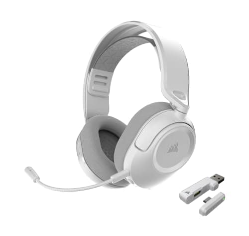 Corsair HS35 v3 Wireless Gaming Headset with Mic – White