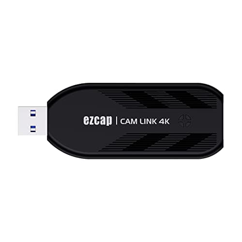 SHUAIGUO Ezcap331 4K Camera Link Video Capture Card 1080P Record via DSLR Camera Camcorder Support Live Streaming Mini HD Capture Device