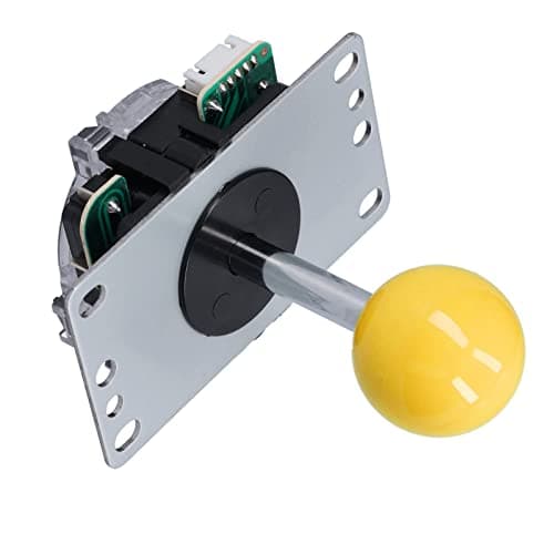Aramox Game Joystick Kit, Delay USB Encoder Board (Yellow)