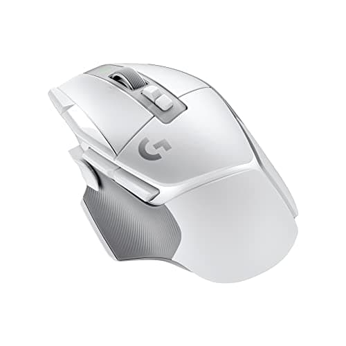 Logitech G502 X LIGHTSPEED Wireless Gaming Mouse | Optical mouse, LIGHTFORCE hybrid switches, HERO 25K gaming sensor, PC - macOS/Windows - White