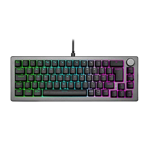 Cooler Master CK720 65% Hot-Swappable Mechanical Space Grey Gaming Keyboard