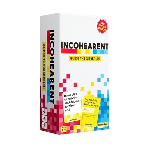 WHAT DO YOU MEME? Incohearent - The Party Card Game Where You Compete to Guess The Gibberish