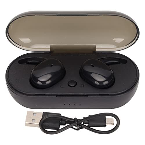 Y30 Wireless Earbuds, Bluetooth Headphones Touch Control with 450mAh Charging Case, IPX7 Waterproof in Ear Headset Built in Mic, Compact Stereo BT 5.0 Earphones for Sport