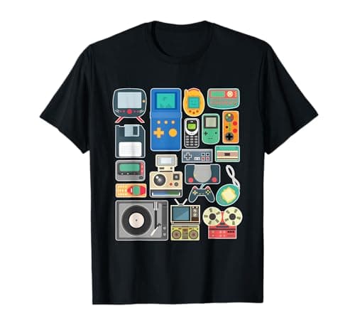 80s 90s Video Game Retro Vintage Classic Arcade T-Shirt
