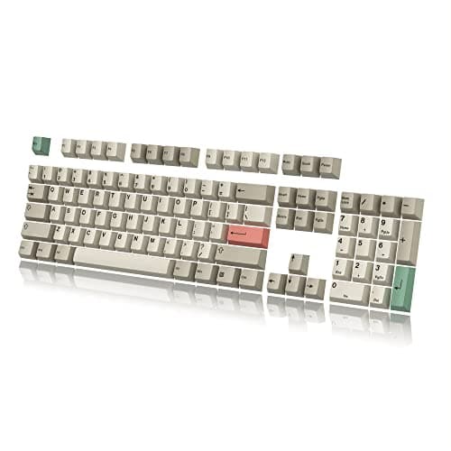 HK GAMING Custom Keycaps | Dye Sublimation PBT Keycap Set for Mechanical Keyboard | 139 Keys | Cherry Profile | ANSI US-Layout | Compatible with Cherry MX, Gateron, Kailh, Outemu | 9009