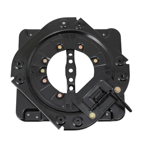 Lfhelper Seat Swivel Base, 360 Degree Rotating Motorhome Seat Swivel Turntable with 4 Locking Points, 130 KG Load for Campervan Chassis Modification, RVs, Boats, Large Passenger Cars