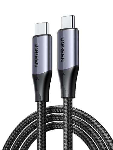 UGREEN USB C to USB C Cable 240W USB 3.1 Gen 2 10Gbps 4K@60Hz Display, 1M | USB C Charger Cable Compatible with iPhone Air/17/16, Galaxy S26/S25 Ultra, iPad Pro/Air, MacBook Pro M4, USB-C Monitor
