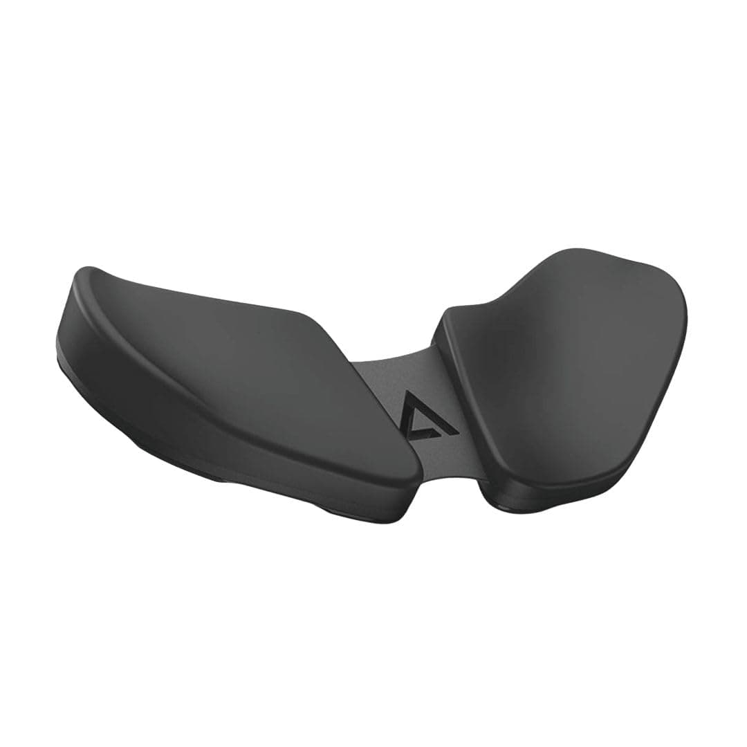DELTAHUB Carpio 2.0 - Left-Handed Truly Ergonomic Wrist Rest for Mouse, Carpal Tunnel Support, Pain Relief, Anti-Fatigue, Easy Glide, Sleek, Office Computer, Laptop, Gaming - Small, Black