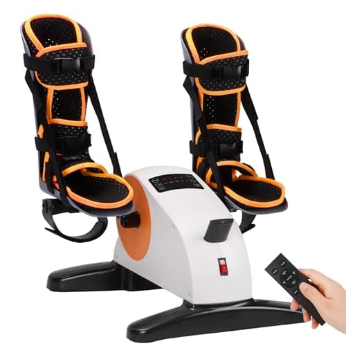 NIdreamCE Motorized Pedal Exerciser for Seniors with Leg Support