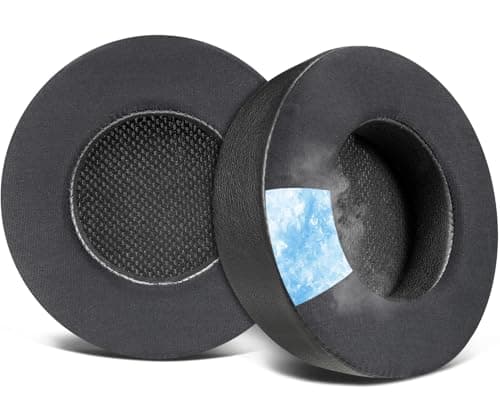 SOULWIT Cooling Earpads for Corsair Virtuoso Headphones - Black