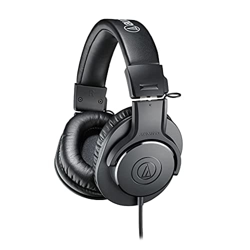 Audio-Technica ATH-M20X Professional Monitor Headphones Black