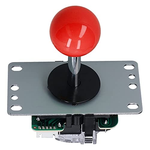 Aramox Joystick DIY Kit, Delay Encoder Board, 10 Buttons (Red)