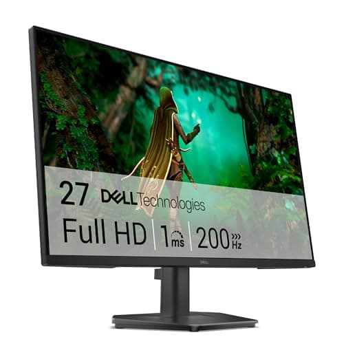 Dell 27 Gaming Monitor - SE2725HG, Full HD (1920x1080), 200Hz, Fast IPS