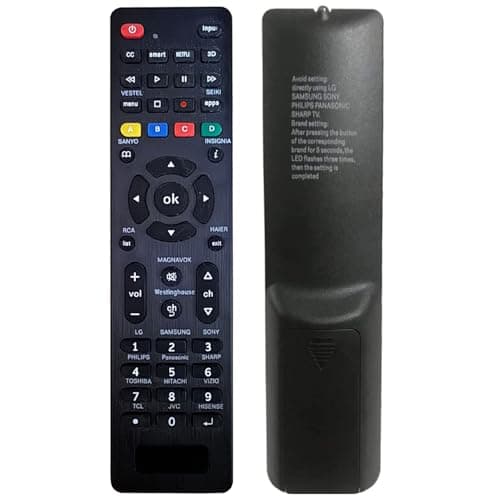 Universal TV Remote Control - universal remote control for tv Samsung, Vizio, Sony, Panasonic, Smart TV, HAIER, Toshiba, Philips, TCL tv remote control universal