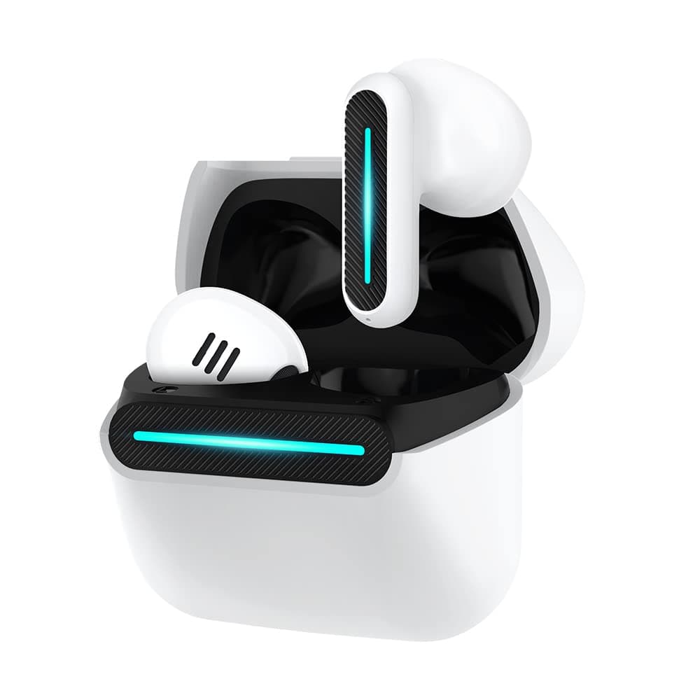 TG-10 Wireless Earbuds for Gaming & Music, Bluetooth 5.3, 35ms Low Latency, ENC Mics for Clear Calls, Deep Bass, 30H Playtime, IPX5 Water Resistant
