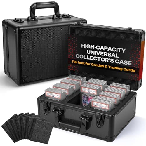 FunGuys Graded Sports Card Storage Box, Card Case, Trading Card Storage Box, Trading Card Case for Pokemon Cards, Baseball Sports Card Storage Boxes, MTG Card Storage