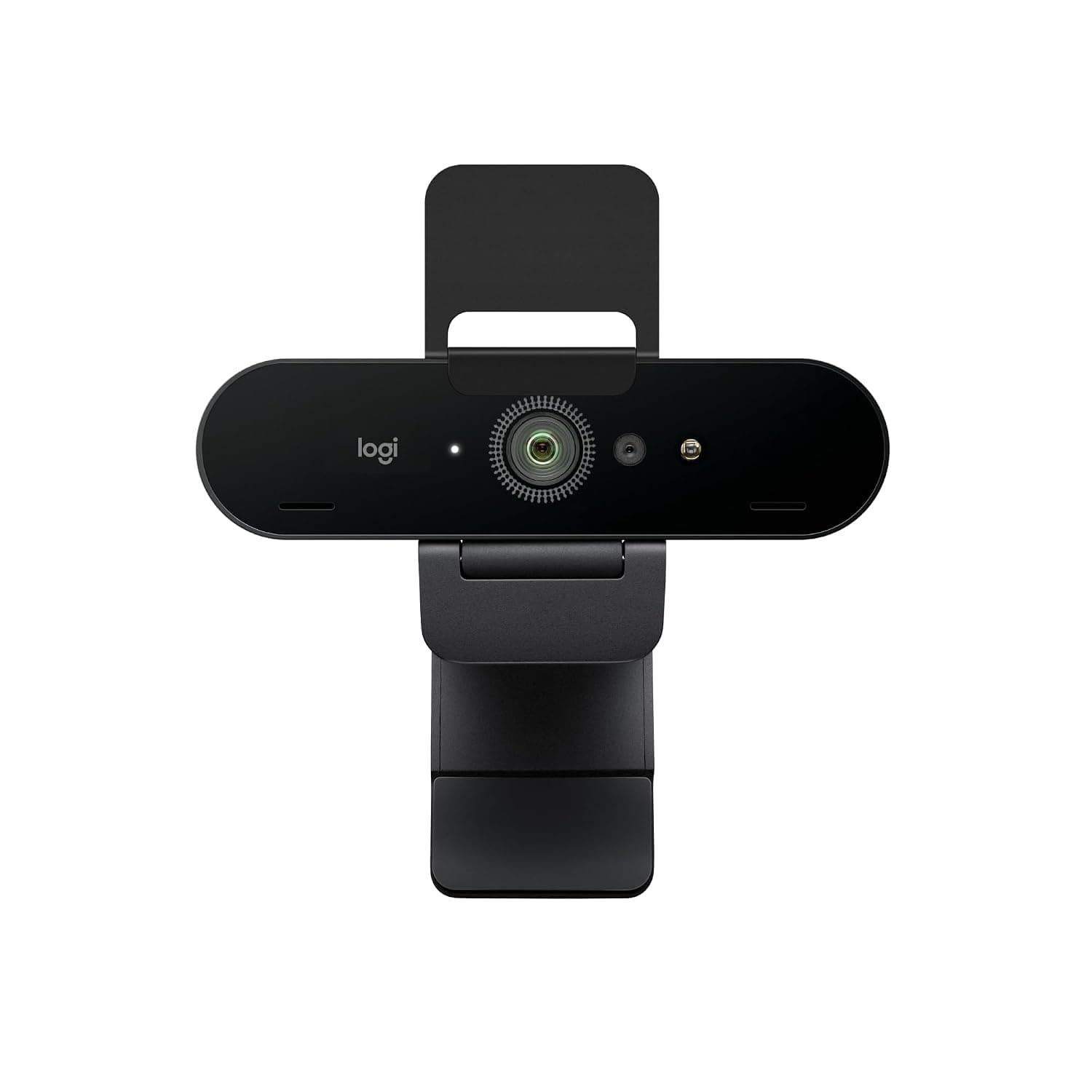 Logitech Brio 4K webcam, Video Calling, Noise-Cancelling mic | HD Auto Light Correction, Wide Field of View, Teams, Zoom, Google Voice/Meet, PC/Mac/Laptop/Macbook/Tablet - Graphite