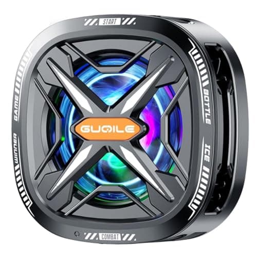 Nxyupv Phone Cooler, Magnetic Case Phone Cooling Fan,Enfriador Para Celular, Mobile Cellphone Radiator
