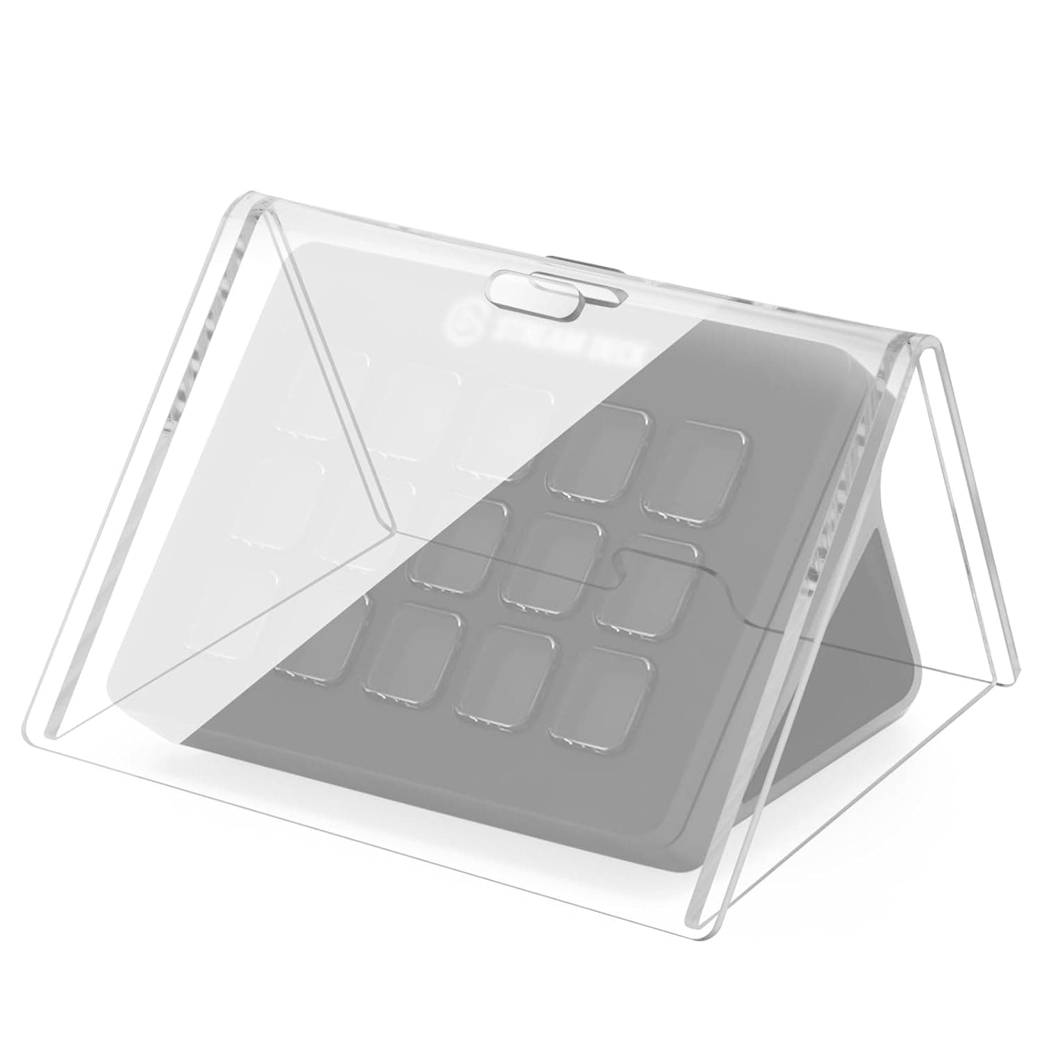 CaSZLUTION Clear Acrylic Dust Cover for Elgato Stream Deck MK.2 | Sturdy Dustproof Waterproof Protector Case for Stream Deck MK.2 Studio Controller, Cover Only